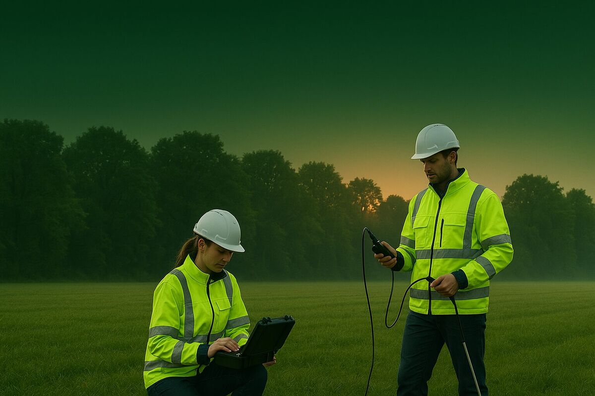 UK industrial facility stack — MCERTS emissions monitoring site
