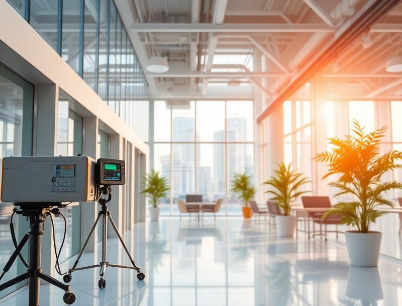 BREEAM Indoor Air Quality Testing — Air Quality, Odour, Dust & Noise by Alkali Environmental Consultants (UKAS Lab No. 24303, UK-wide)