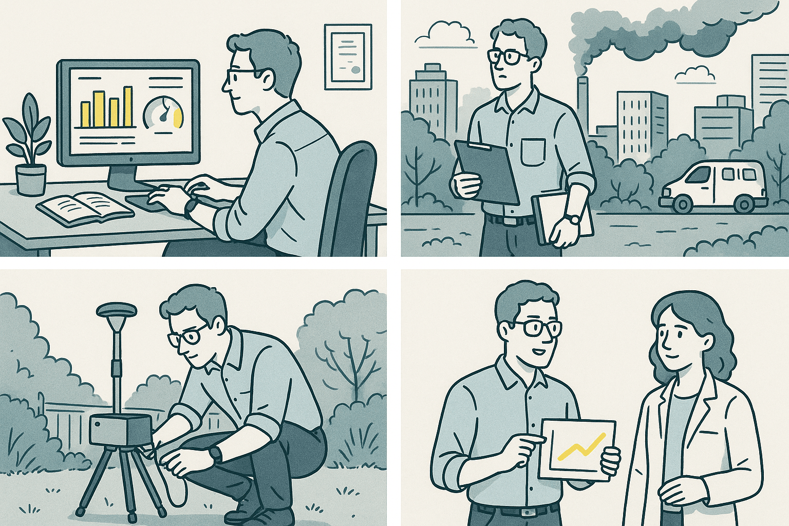 Air Quality Consultants A Day in the Life of an Air Quality Consultant